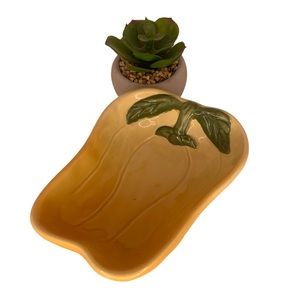 Williams Sonoma Jardin Potager Collection Pepper Dipping Snacks Dish Bowl